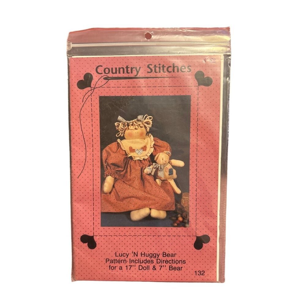 Country Stitches Lucy N Huggy Bear Pattern